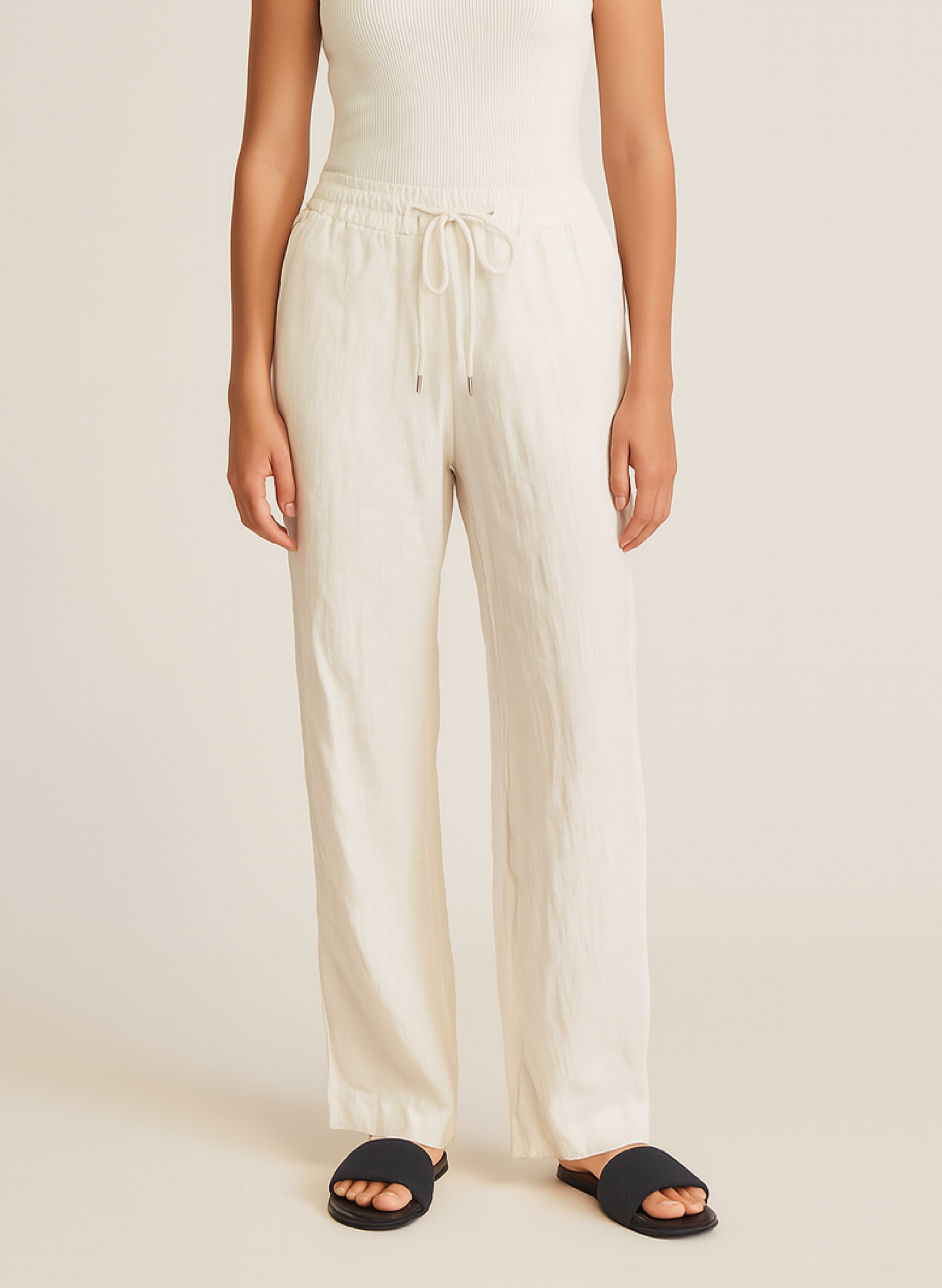 PANTALON LINO GOMA CORDON NAIROBI