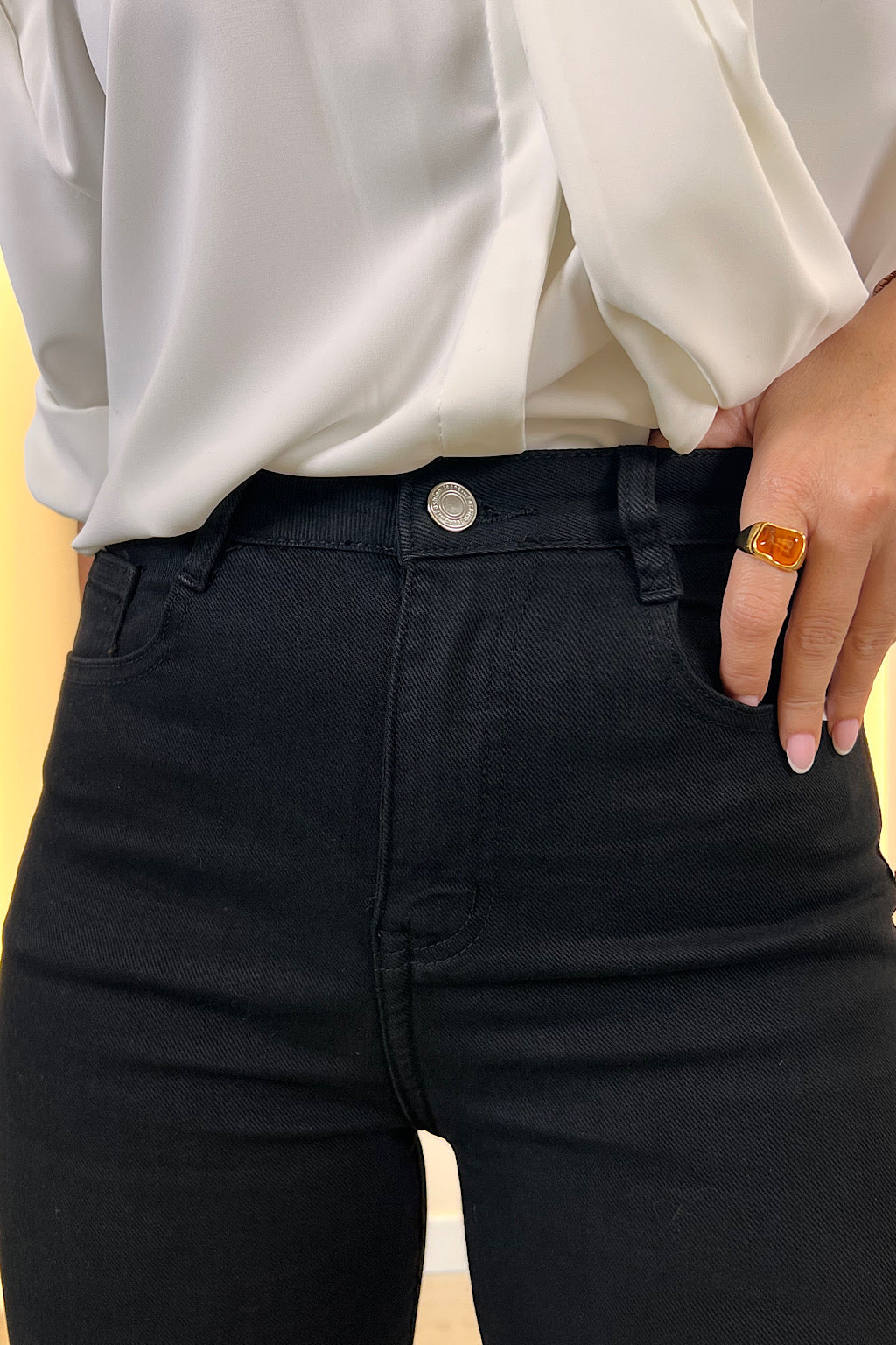 PANTALON VAQUERO WIDELEG CORE