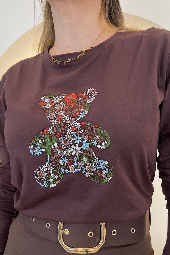 CAMISETA OSITO VELVET