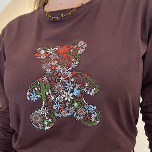 CAMISETA OSITO VELVET