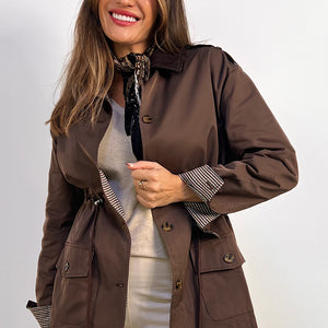 CHAQUETA FORRO CUADROS