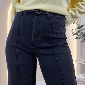 PANTALON VAQUERO GRIS ANTRACITA