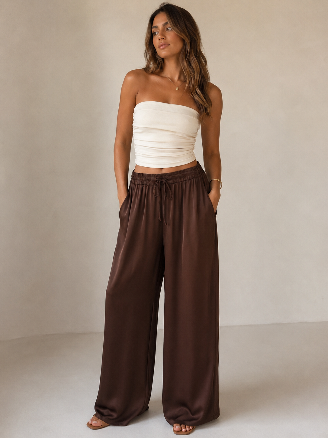 PANTALON SATINADO ANAIS