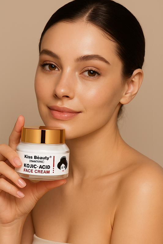 CREMA FACIAL CON ÁCIDO KÓJICO