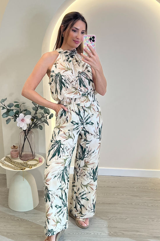 BLUSA CUELLO HALTER JUNGLE
