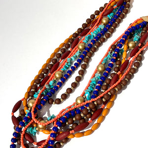 COLLAR ETINICO MULTICOLOR
