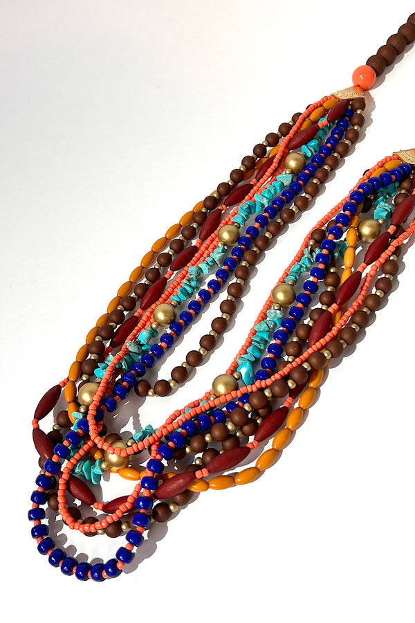 COLLAR ETINICO MULTICOLOR