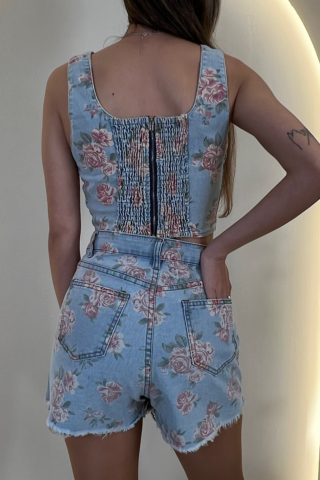CONJUNTO ROSE VINTAGE