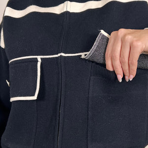 REBECA CREMALLERA RAYAS