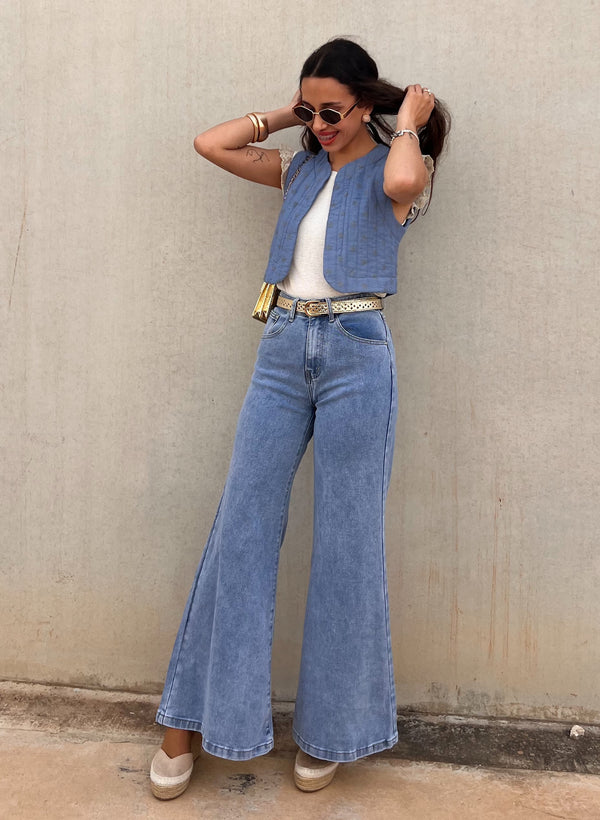 PANTALON VAQUERO CAMPANA SORAYA