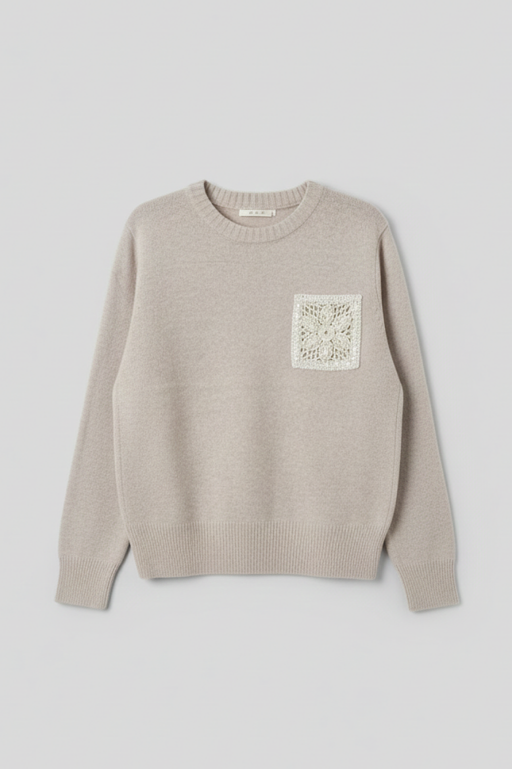 JERSEY BOLSILLO CROCHET