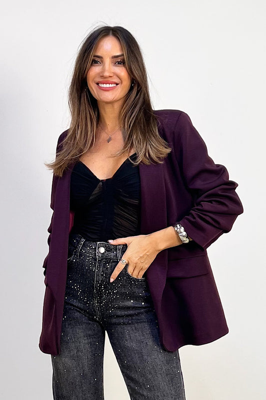 BLAZER MANGA FRUNCIDA ELSA