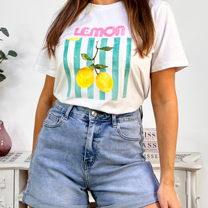 CAMISETA MANGA LEMON