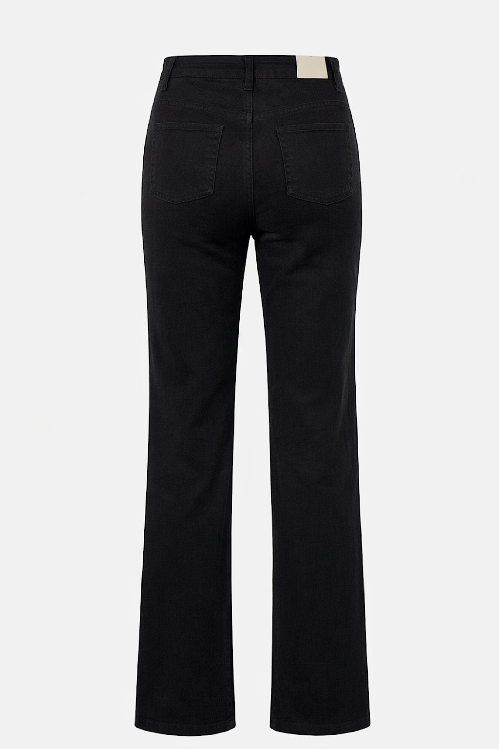 SCHWARZE JEANS MIT VORDERTASCHEN