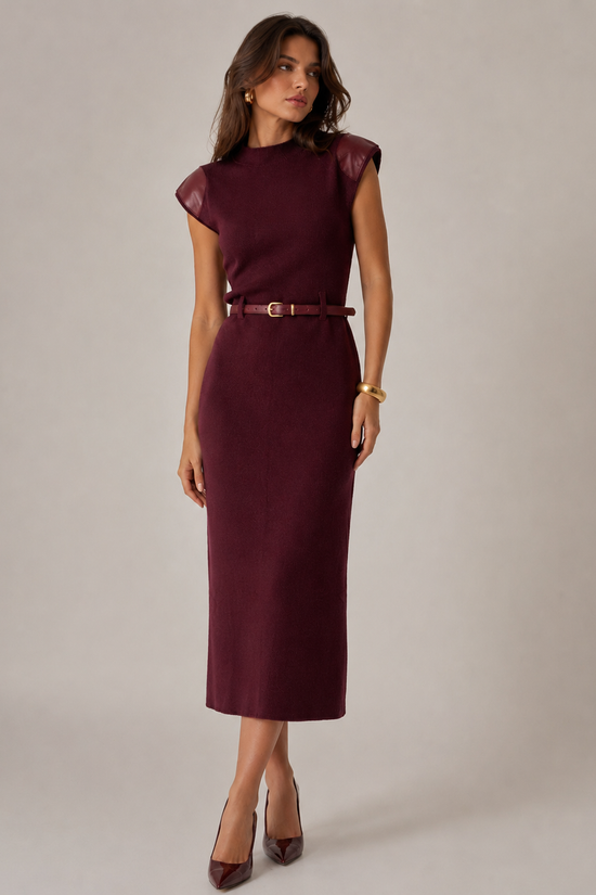 VESTIDO PUNTO POLIPIEL INDIRA