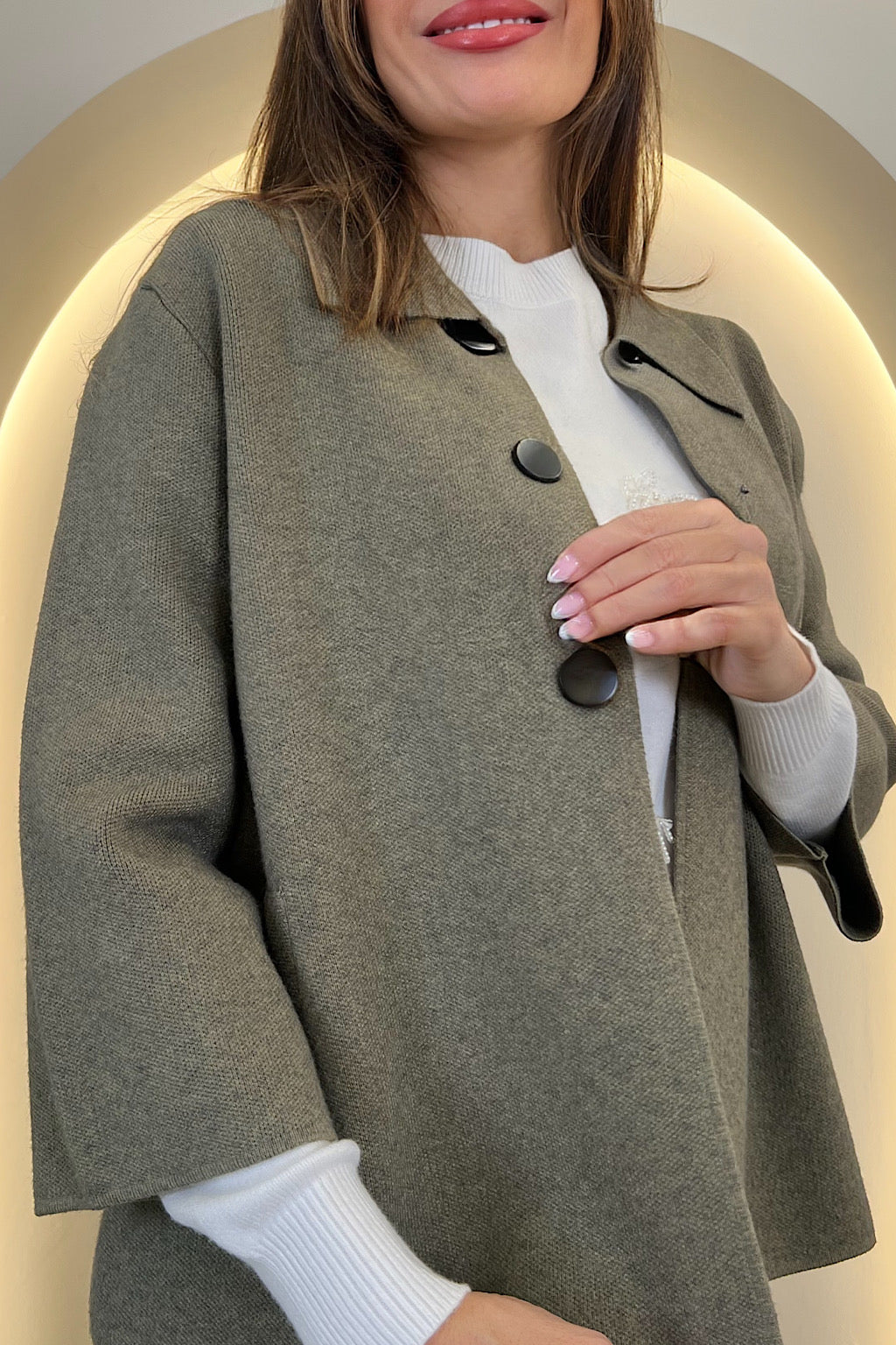 CHAQUETA PUNTO BIANCA