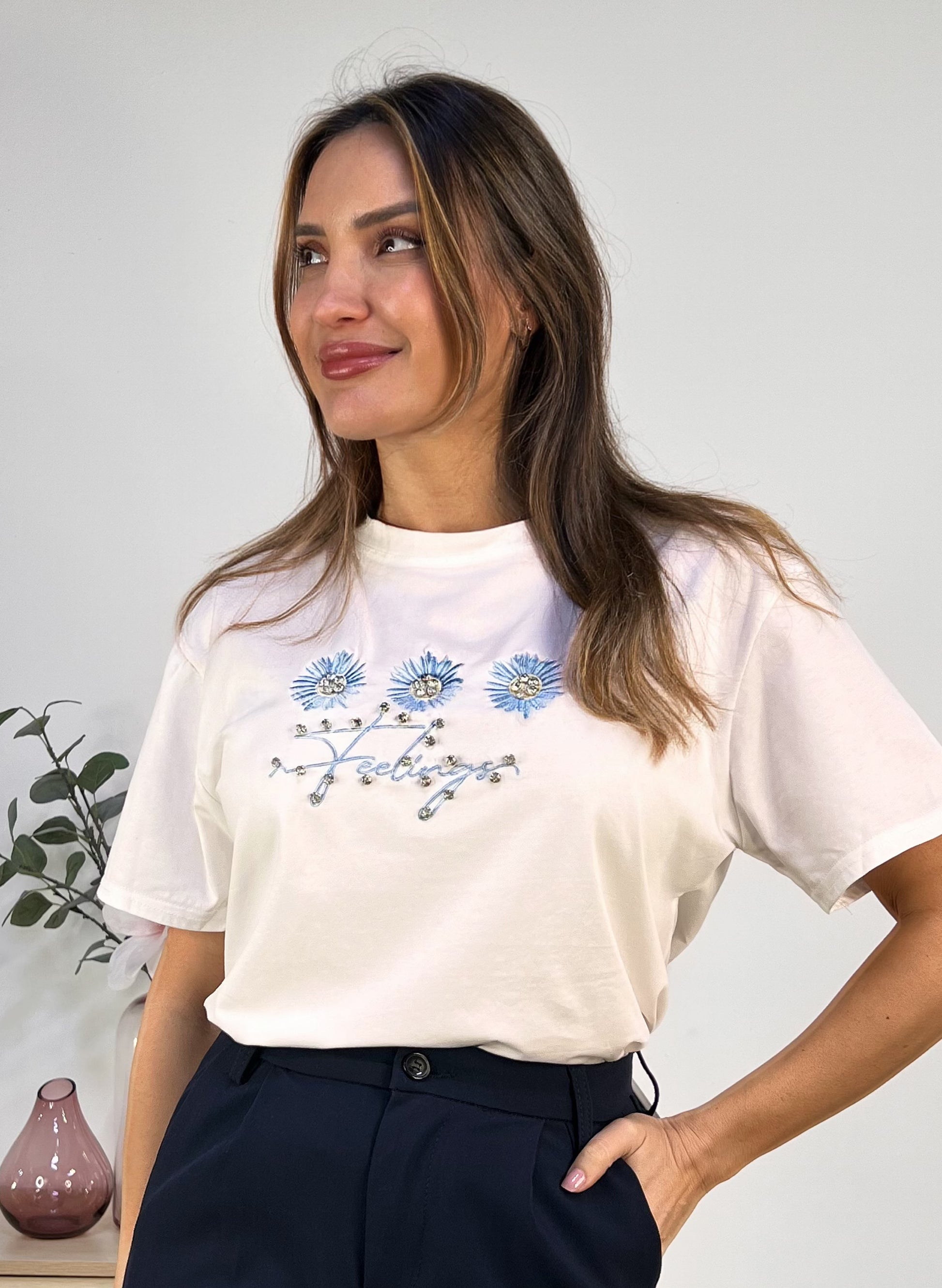 CAMISETA MANGA CORTA FEELINGS