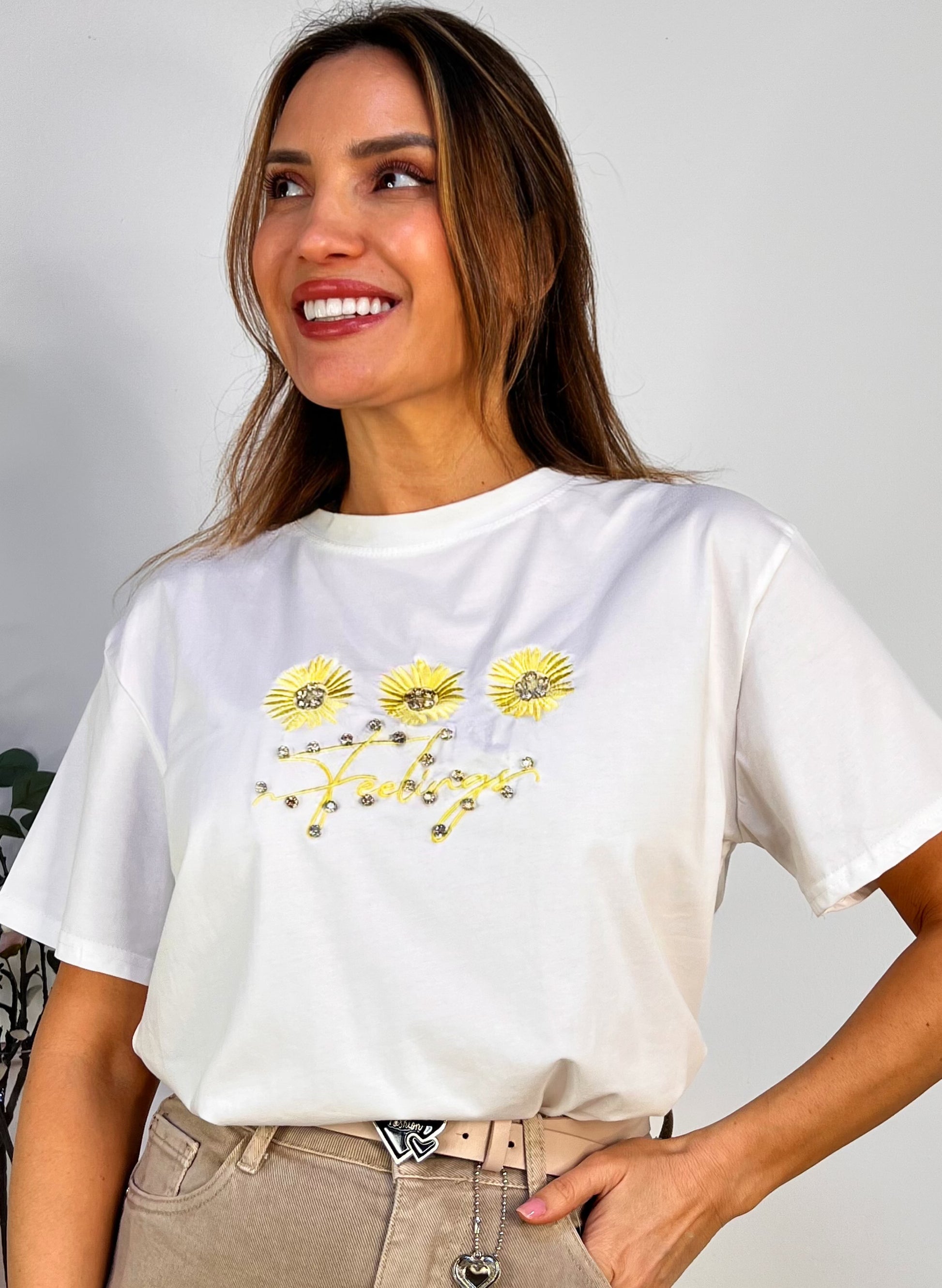 CAMISETA MANGA CORTA FEELINGS
