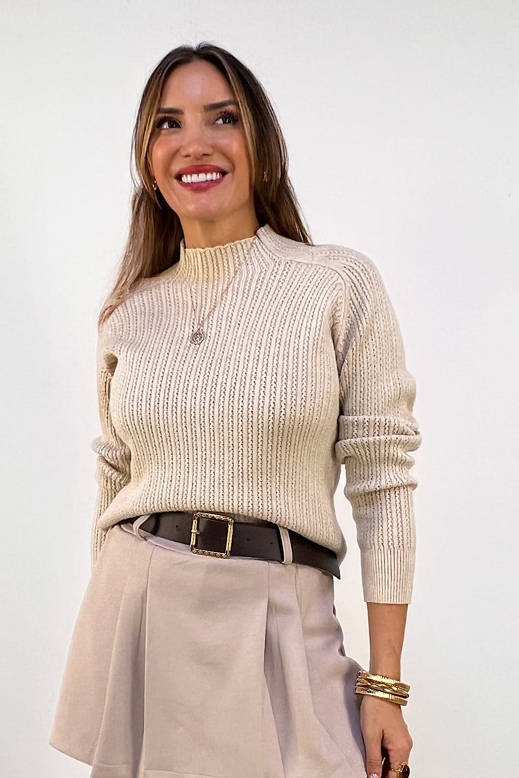 FALDA PANTALON CINTURON ELSA