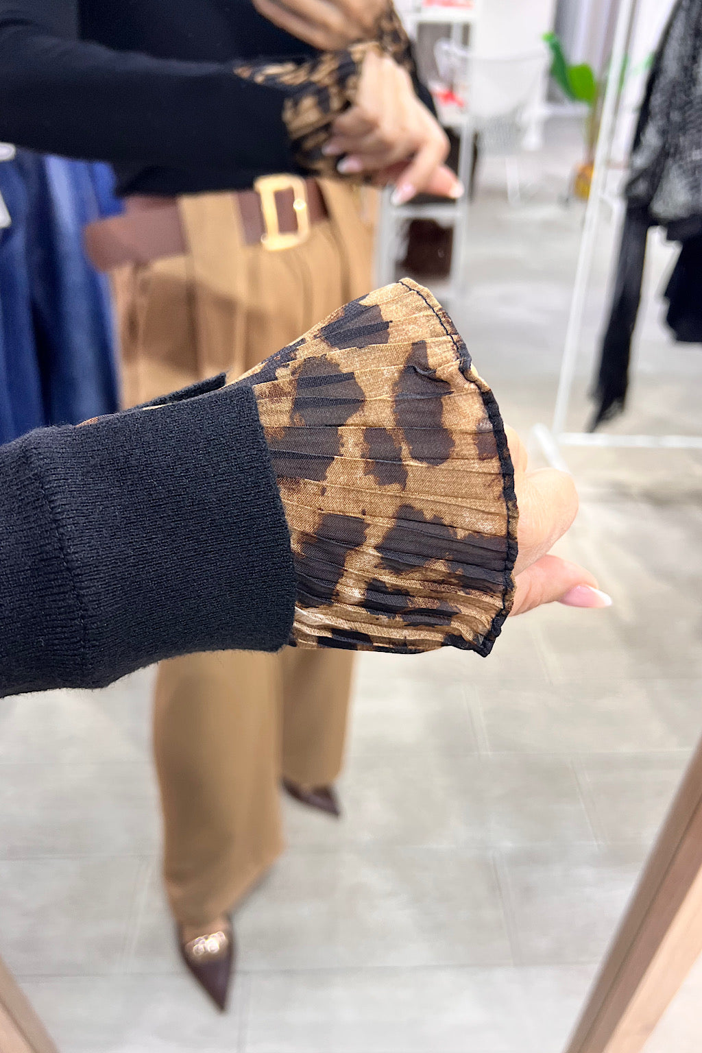 JERSEY PLISADO SAVANNA