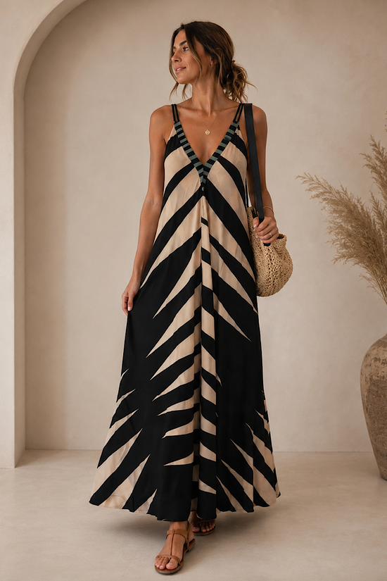 VESTIDO FLUIDO SEDA VALERIA