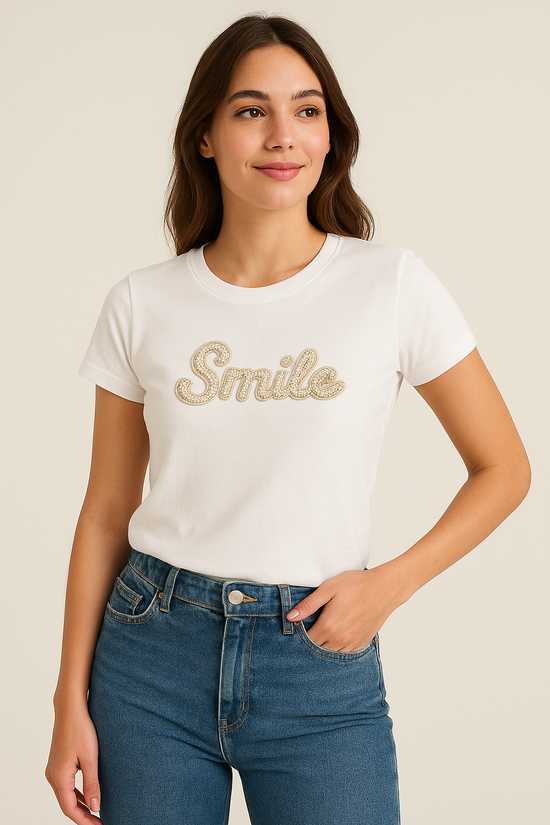 CAMISETA MANGA CORTA SMILE