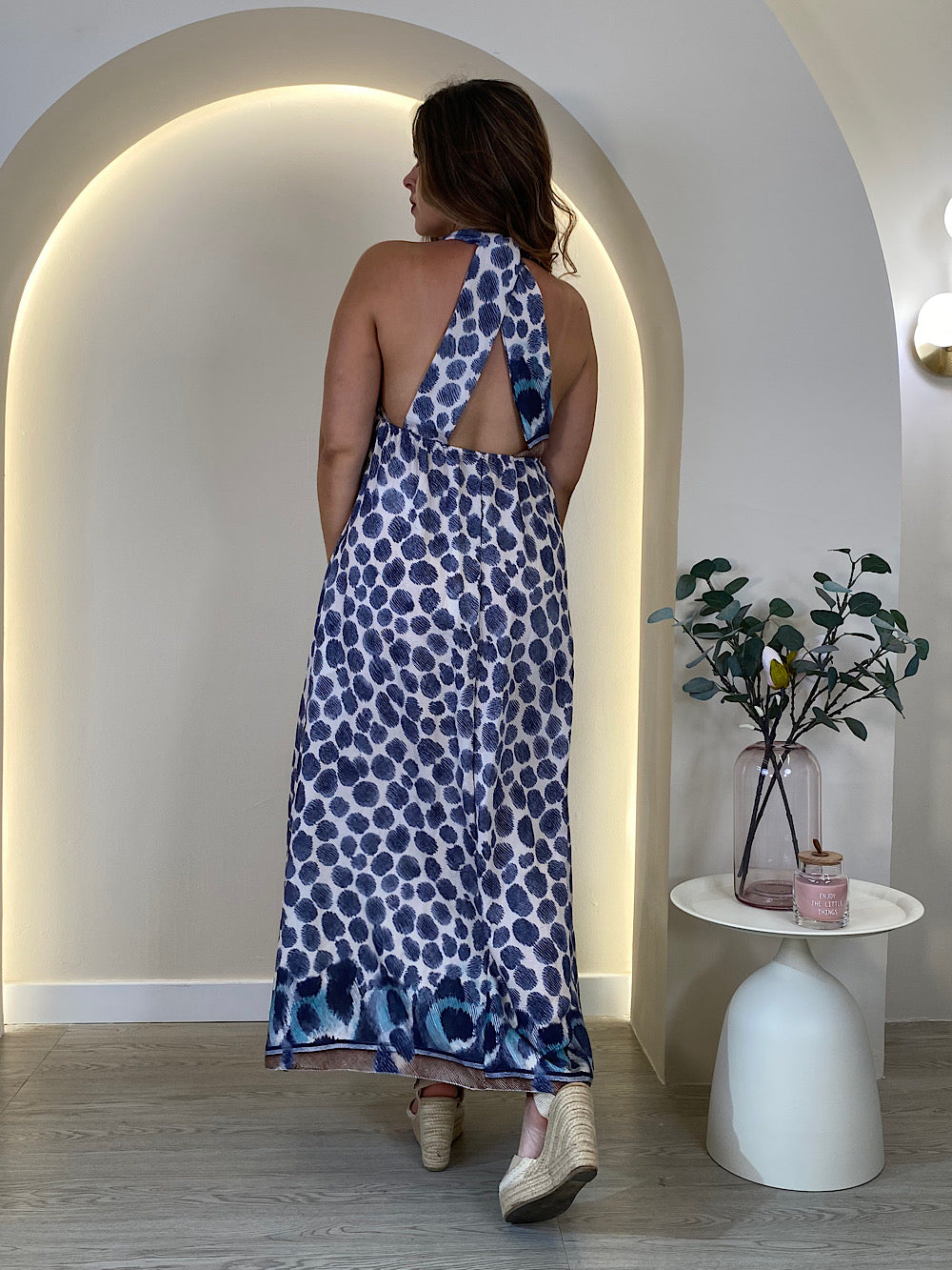 VESTIDO LARGO ESTAMPADO SIENA