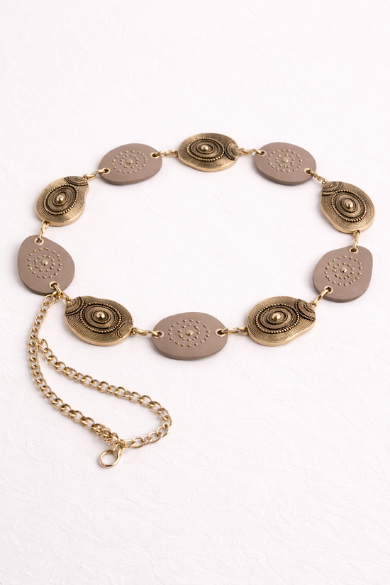 CINTURÓN MEDALLONES AURORA