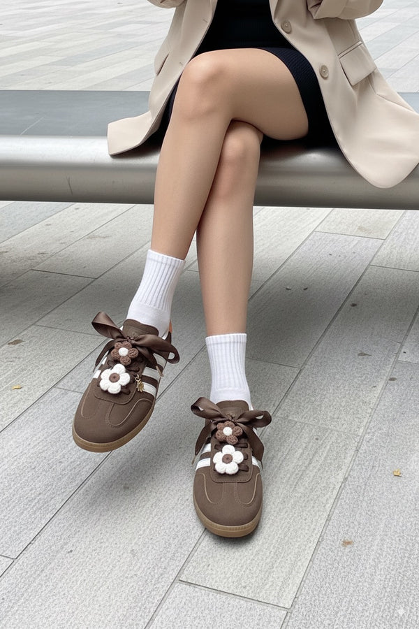 DEPORTIVA BROWNIE FLOR