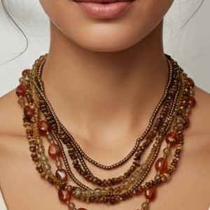COLLAR AMBAR TERRA