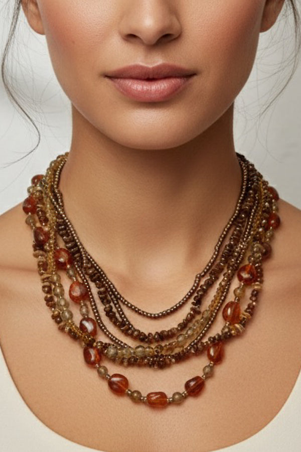 COLLAR AMBAR TERRA