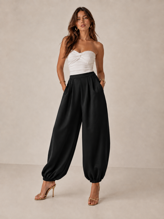 PANTALON BOMBACHO SATEN LOLA