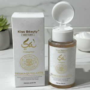 AGUA MICELAR DESMAQUILLANTE CON COLAGENO Y ALOE VERA