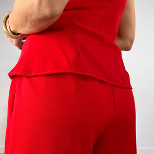 PANTALON BELTED FIT