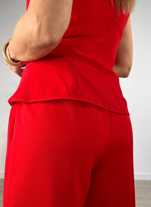 PANTALON BELTED FIT