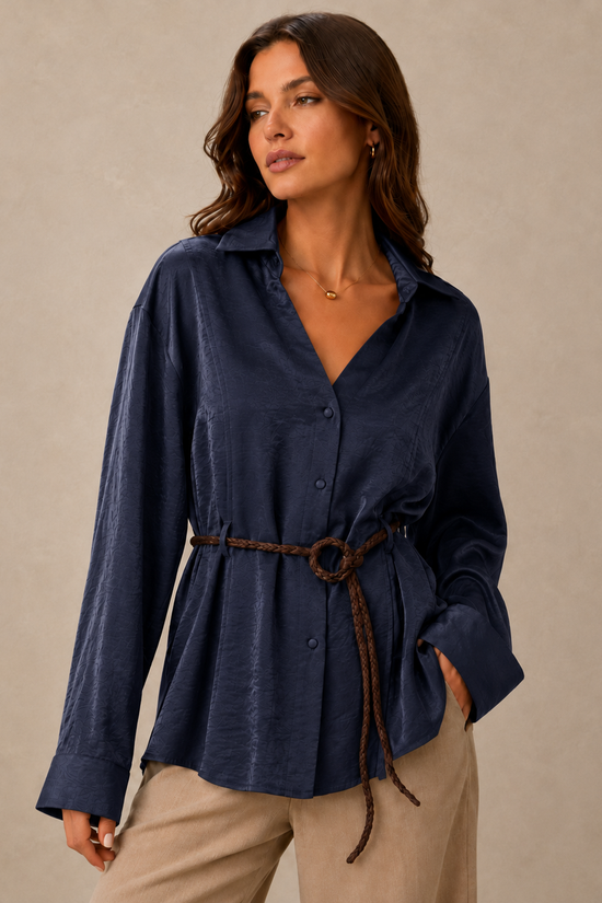 CAMISA CON CINTURON SAMIRA