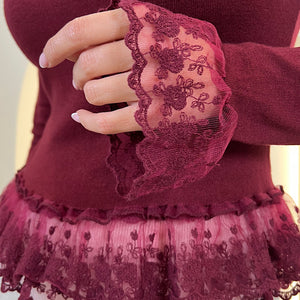 CAMISETA ENCAJE BORDADO SELMA