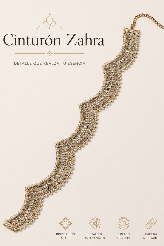 CINTURON ZAHARA ESPEJOS