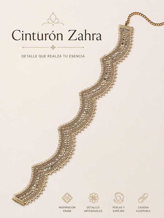 CINTURON ZAHARA ESPEJOS