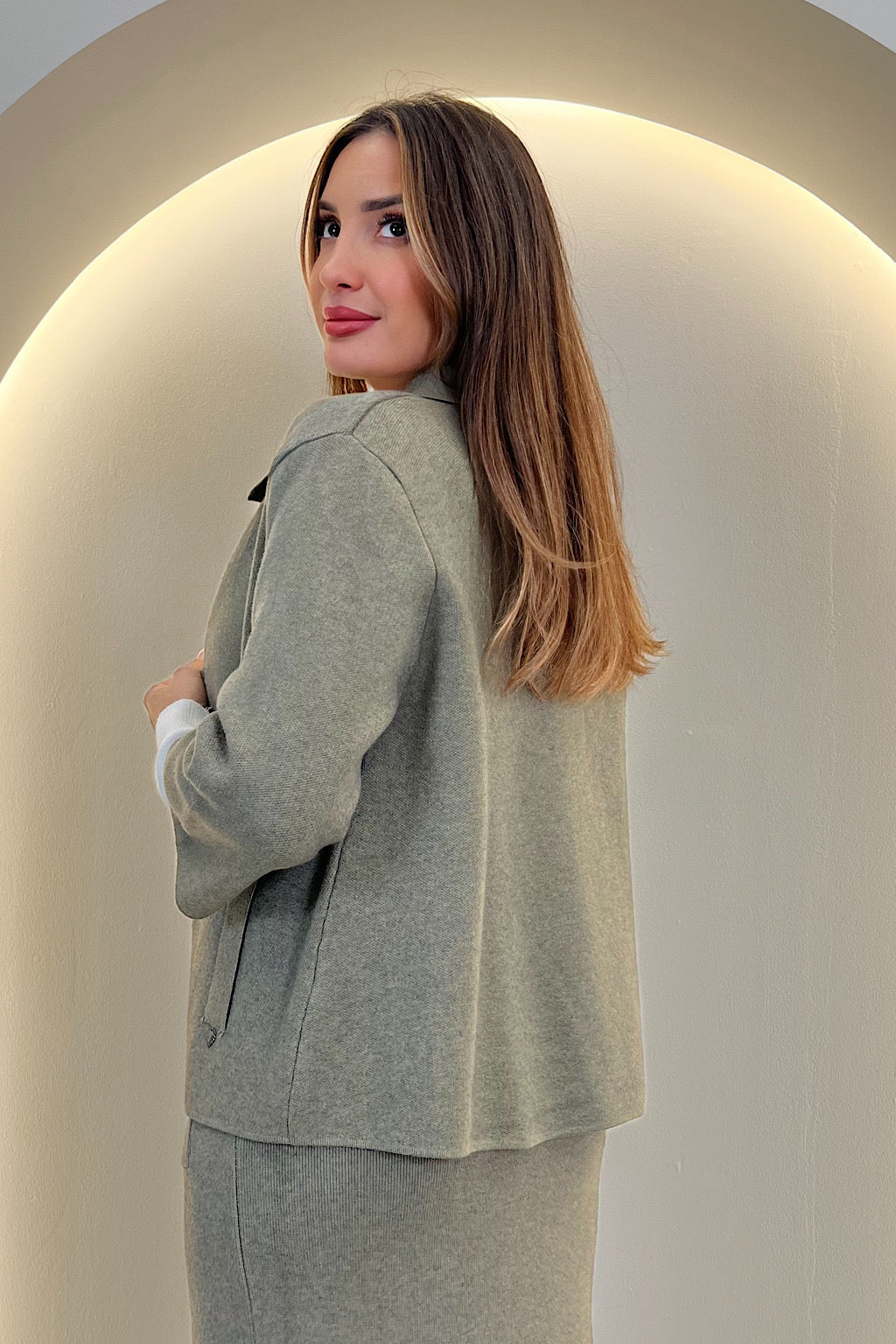 CHAQUETA PUNTO BIANCA