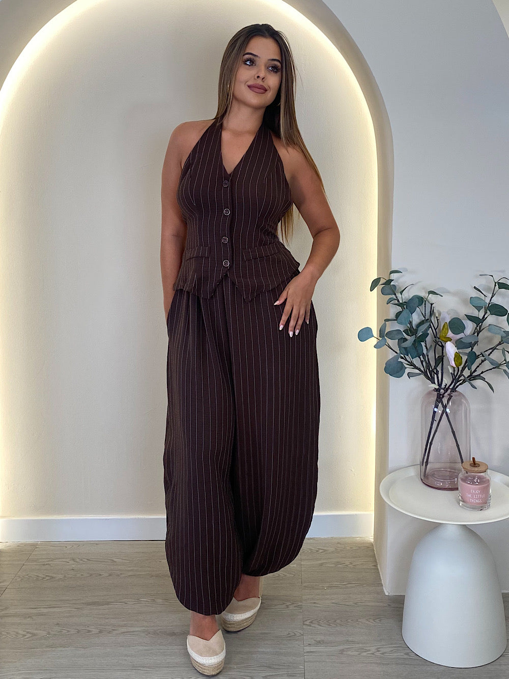 CONJUNTO DOS PIEZAS RAYAS VICTORIA