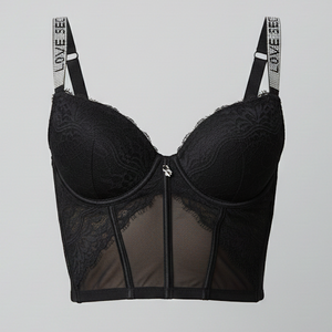 TOP LENCERO CORSET STRASS