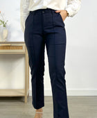 PANTALON VESTIR CON CINTURON