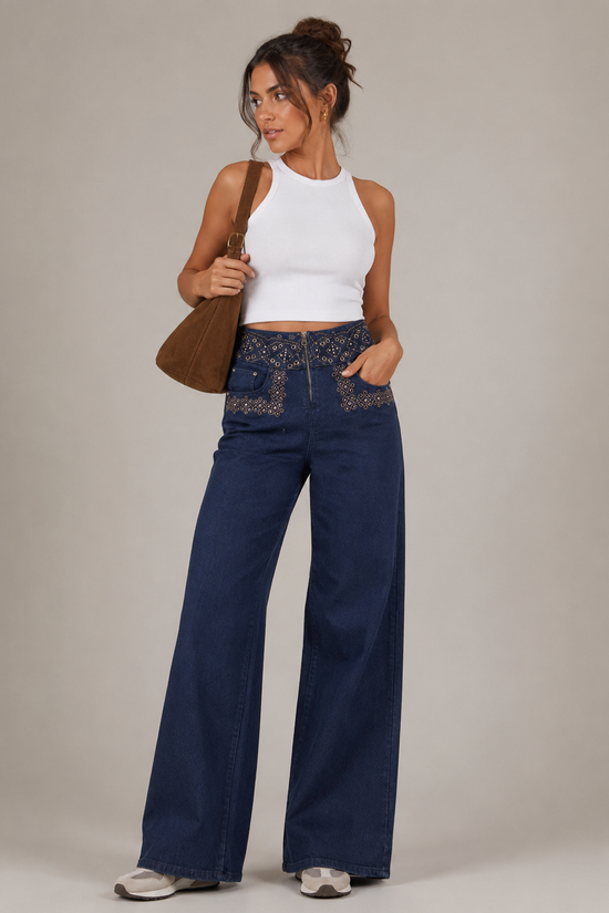 PANTALON VAQUERO BORDADOS ARIZONA