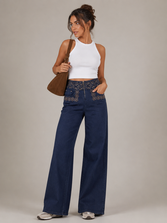 PANTALON VAQUERO BORDADOS ARIZONA