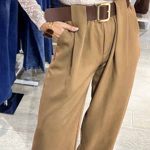 PANTALON ANCHO VESTIR CINTURON