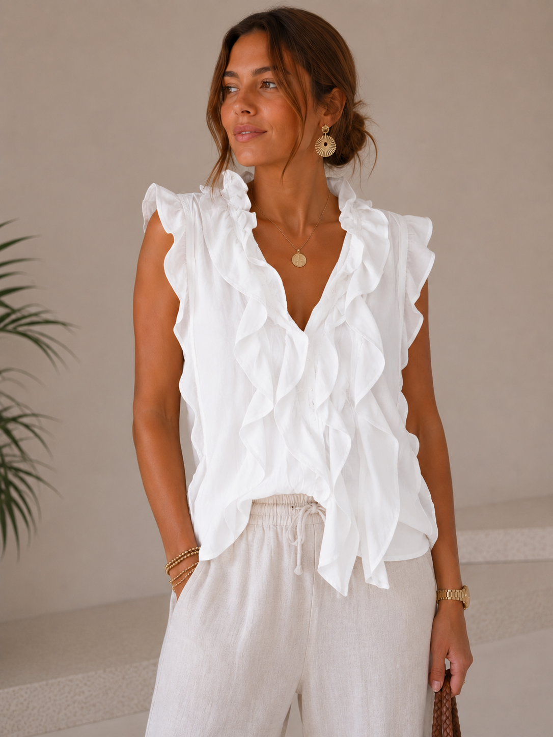 BLUSA VOLANTES CELIA