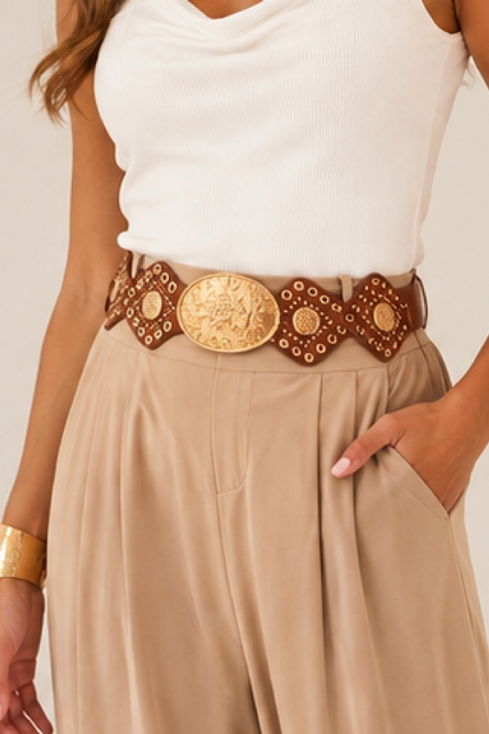 CINTURON BOHO GOLD