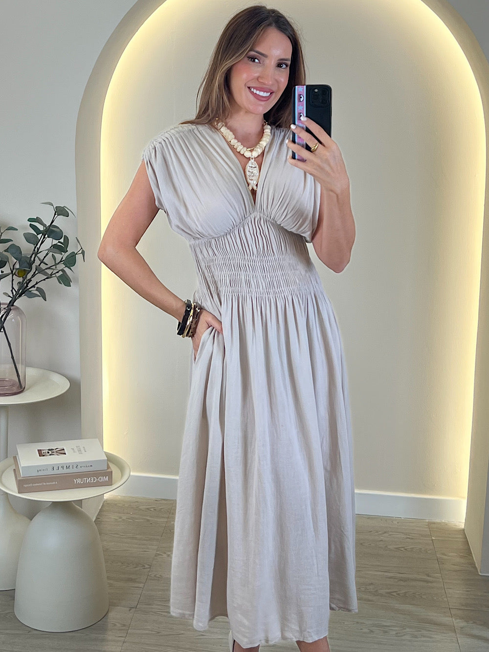 VESTIDO ENGOMADO SERENA