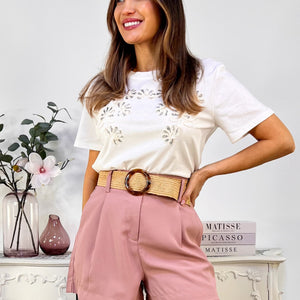 SHORT CON CINTURON SARA